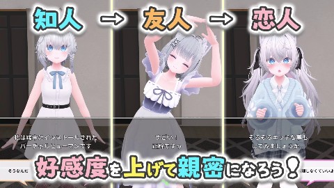 バーチャル彼女VR コットン【VR/非VR両対応】
