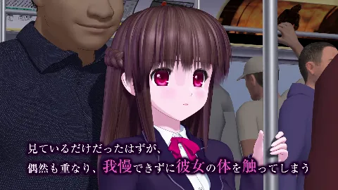 電車の中の淫魔 画像2