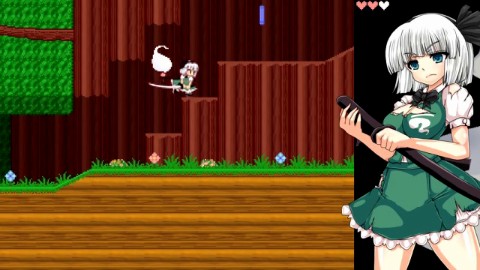 魂魄妖夢と淫妖の洞窟