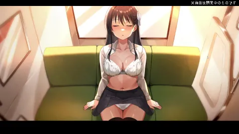 睡眠痴●電車 画像2