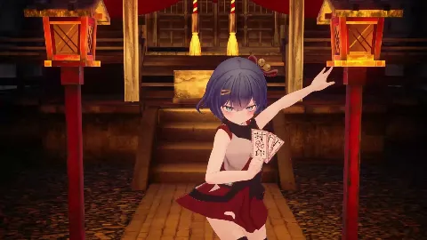 淫穴調伏トエハ 〜退魔巫女3Dおさわりシミュレーション〜 画像8