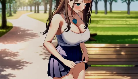 【GAME】ターコイズアイズの巨乳ハーフ彼女がおじさんに寝取られた話 画像12