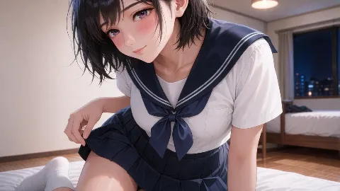 【4Kフルアニメ/フルボイス】幼馴染とヤリまくり5日間同棲生活 画像9