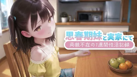 思春期妹と実家にて〜両親不在の1週間性活記録〜 画像7
