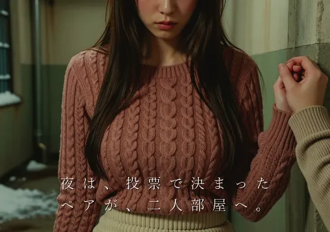 多数決の檻 ―雪山荘・欲望の投票― 第一話＜ノベルゲーム＞（実写系） 画像1
