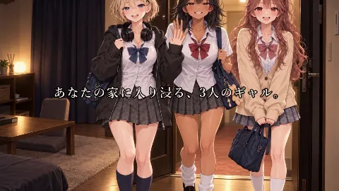 オタクに優しいギャル達とヤる話 画像1